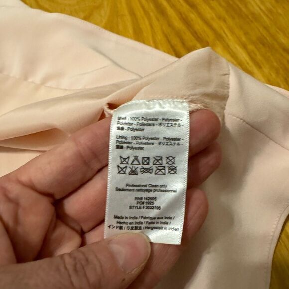 NWT MLV Blush Pink Beaded Halter Top Women’s SIZE SMALL - Picture 9 of 10